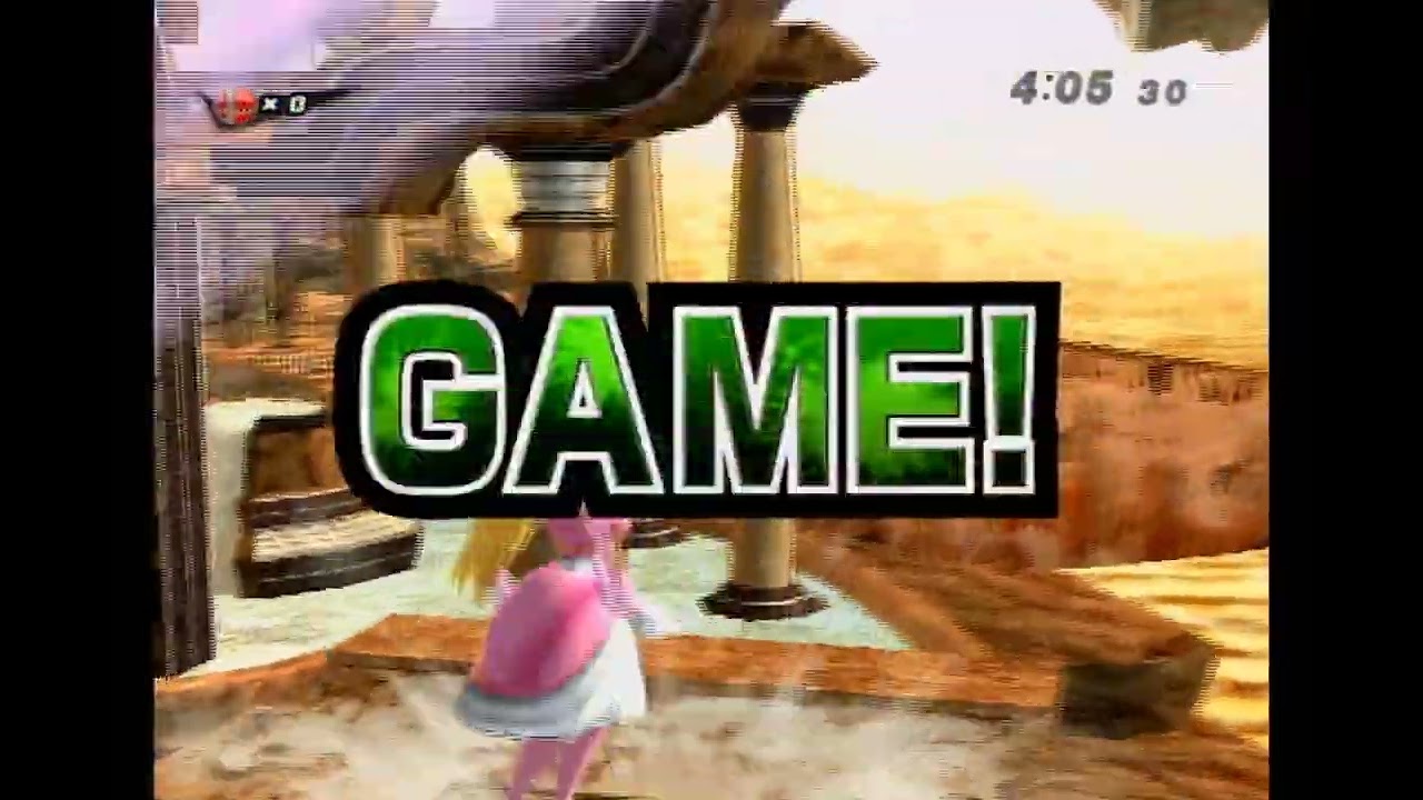 SSBB - Classic Mode on Hard with Peach