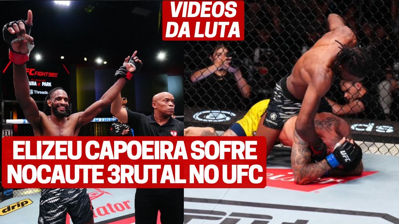 VIDEO LUTA: ELIZEU CAPOEIRA SOFRE NOCAUTE 3RUTAL NO UFC VEGAS 108