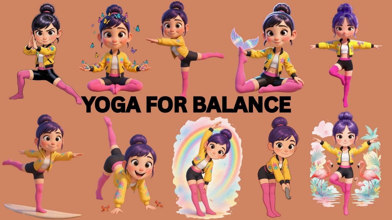 The Ultimate Kids Yoga Routine For Focus | Improve Concentration & Calmness #yoga