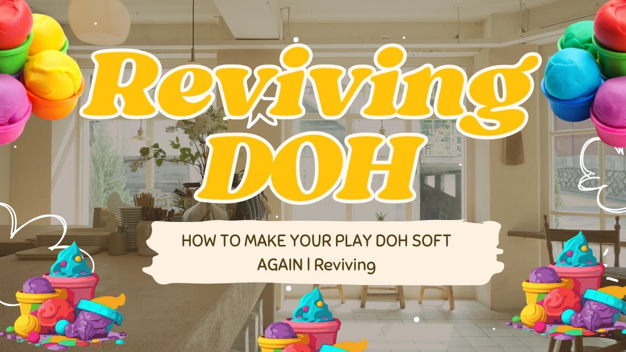 Revive Your Play-Doh! 🔥 Easy Hack to Make It Soft Doh Again!