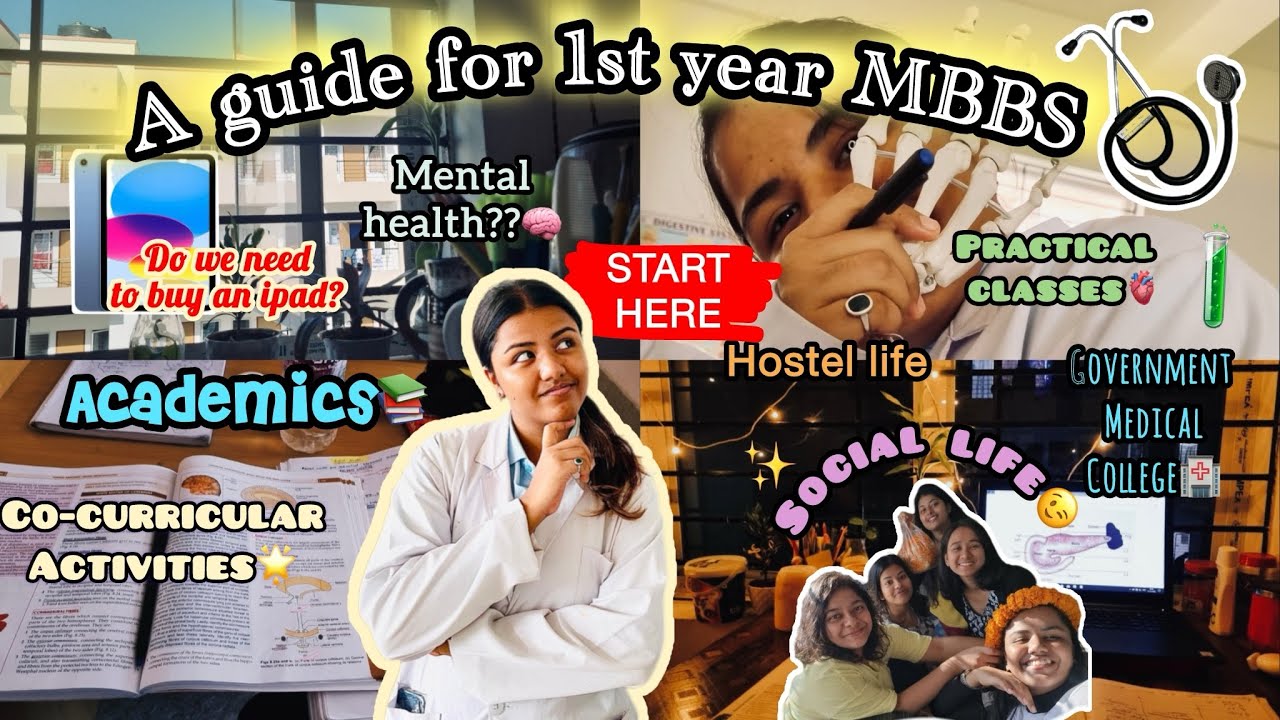 Complete guide to First year MBBS📚🩺 || Unfiltered