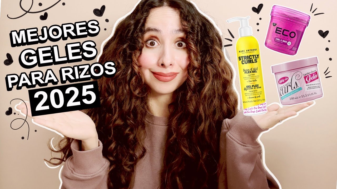 Los mejores geles para rizos 2025 ♥️ Definición sin frizz