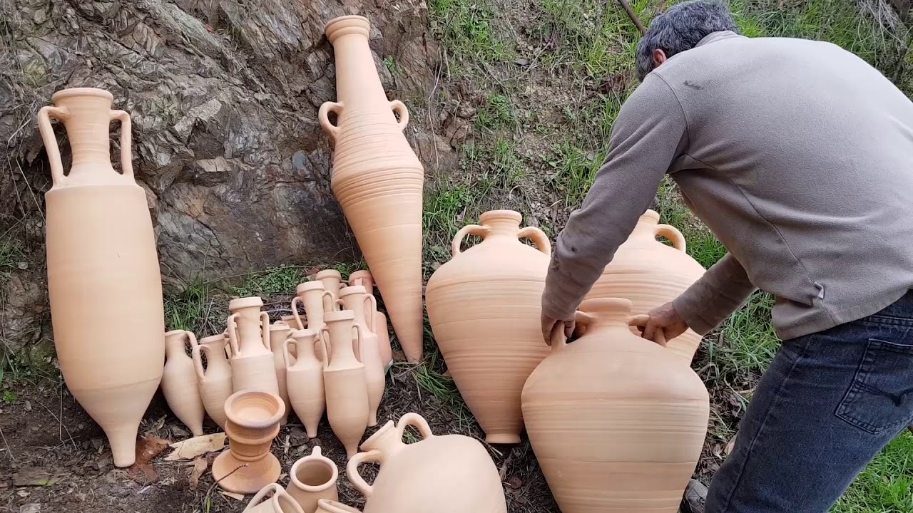 Défournement des amphores