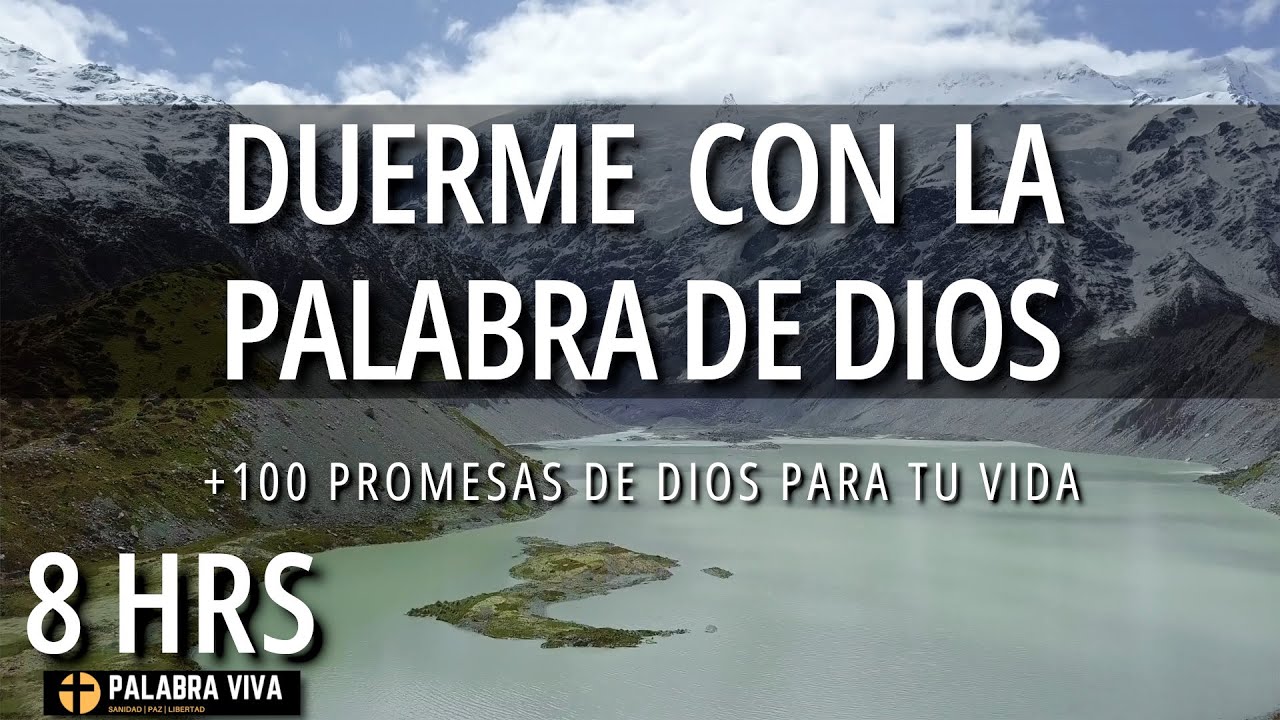 Duerme escuchando la Palabra de Dios | +100 Versos bíblicos | 8 Hrs