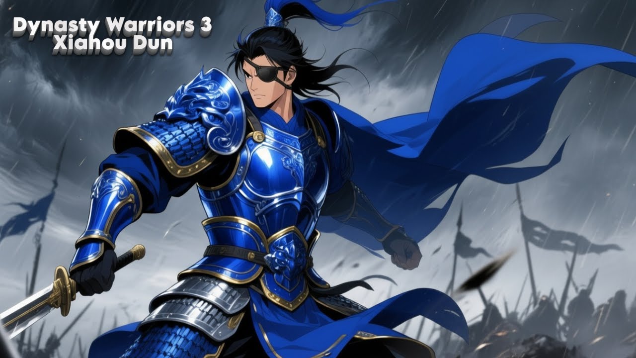 Dynasty Warriors 3 Xiahou Dun Gameplay Ep 3 - The Battle At Guan Du
