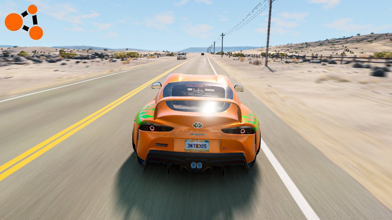 HIGHWAY Car Crashes and CRAZY DRIVING #5 - BeamNG Drive