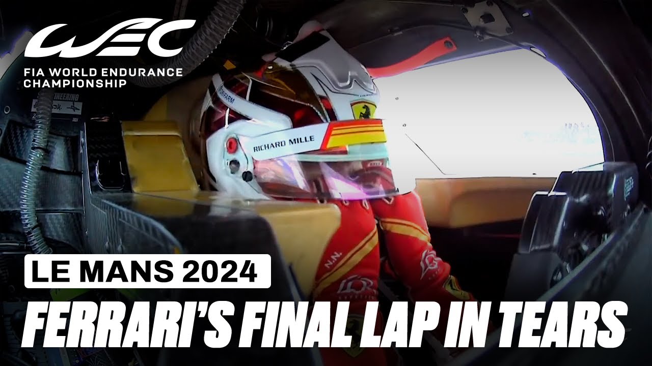 We're not crying, you are 🥹 Onboard Ferrari AF Corse #50 I 2024 24 Hours of Le Mans I FIA WEC