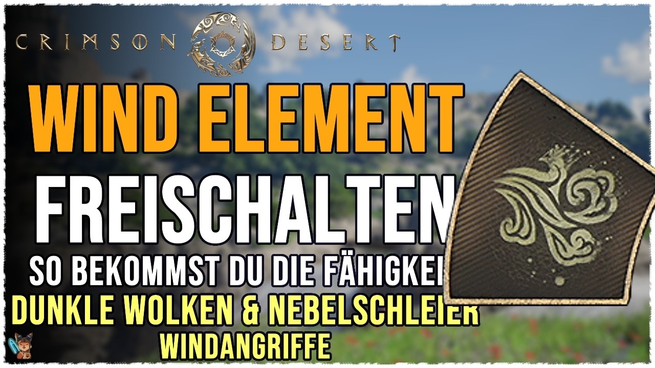 Crimson Desert: Unlocking the Wind Element | How to unlock wind attacks and the fog veil