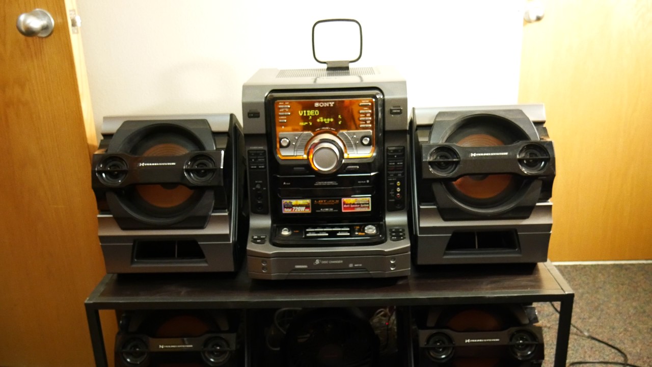 Sony Muteki LBT ZX9 Hi-Fi Stereo System 720W