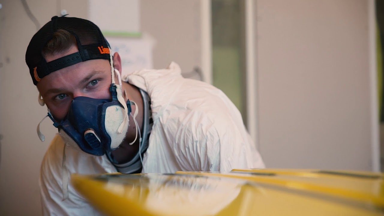 The making of BWSURF kiteboards by Appletree