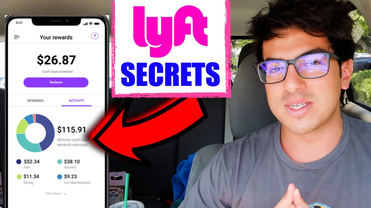 7 SECRETS IN THE LYFT DRIVER APP! | Dylan Himmerich