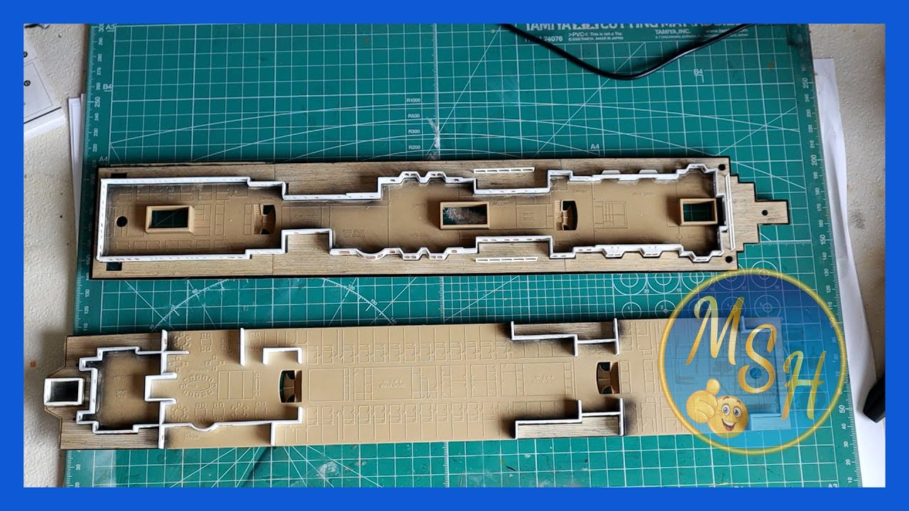Airfix R.M.S. Titanic in 1/400 scale PART 4