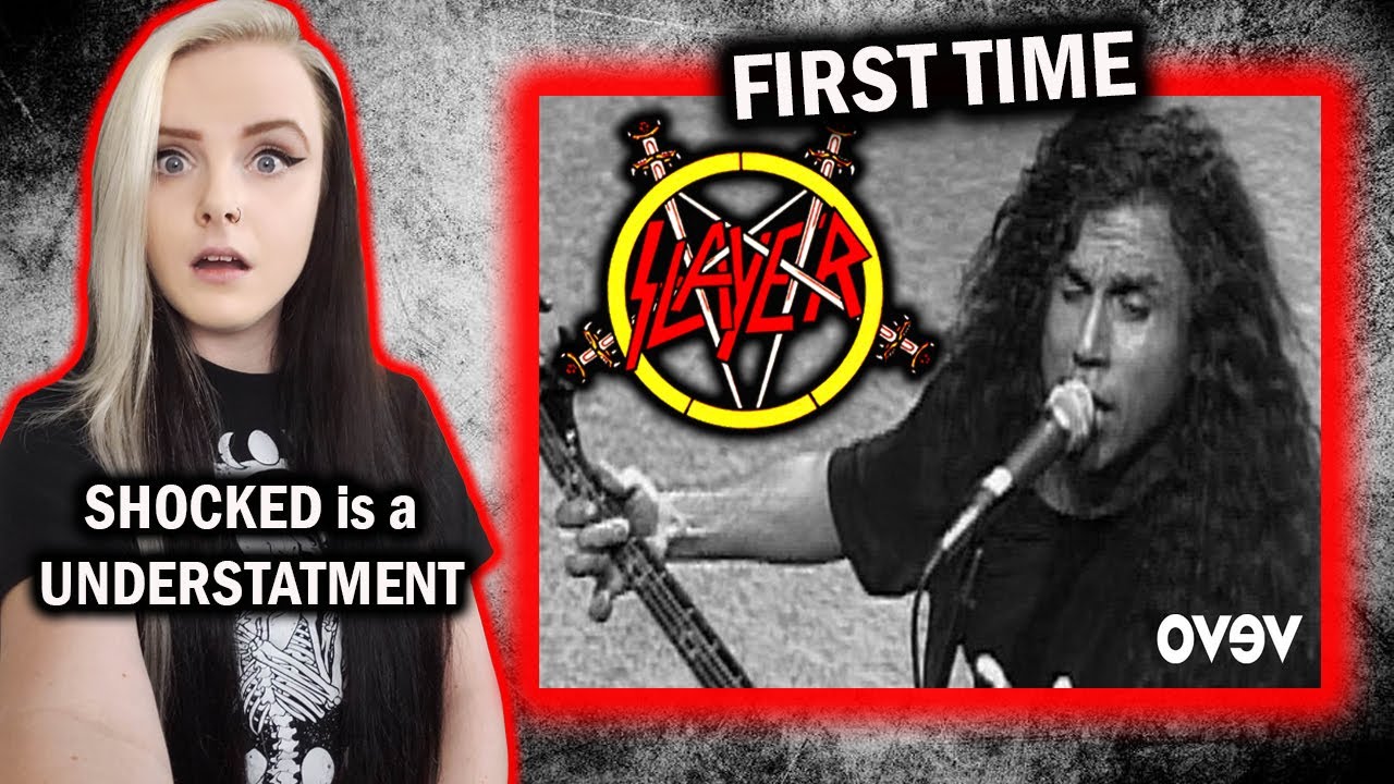 ПЕРВЫЙ РАЗ слушаю SLAYER - Angel Of Death (концерт в Augusta Civic Center) РЕАКЦИЯ