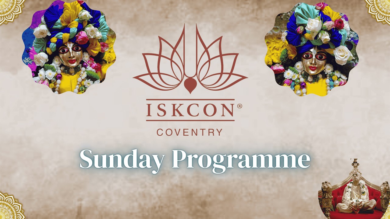 ISKCON Coventry - Sunday Program 22.02.206
