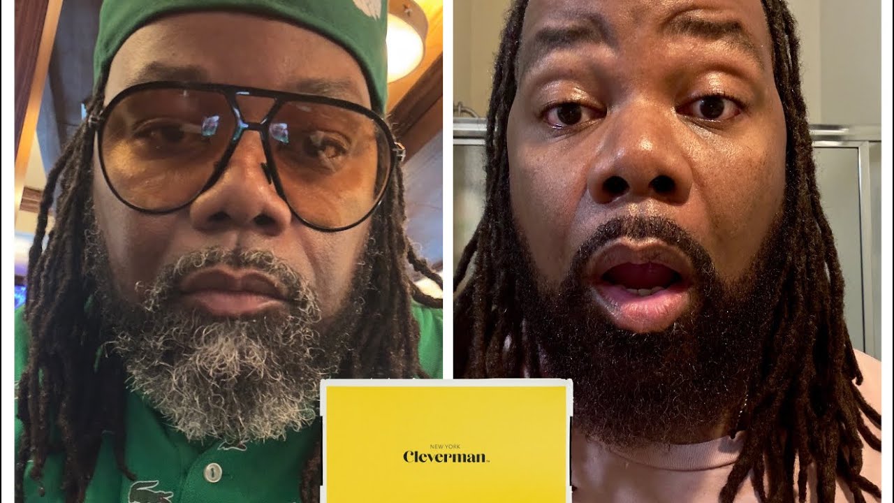 Cleverman Beard Dye Transformation, Male Self Care, Funny Review 
