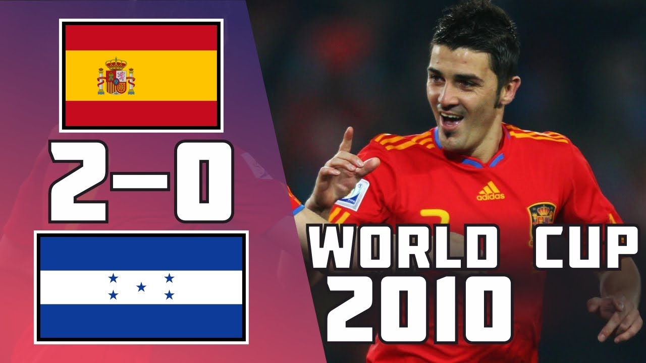 Spain 2 - 0 Honduras | World Cup 2010