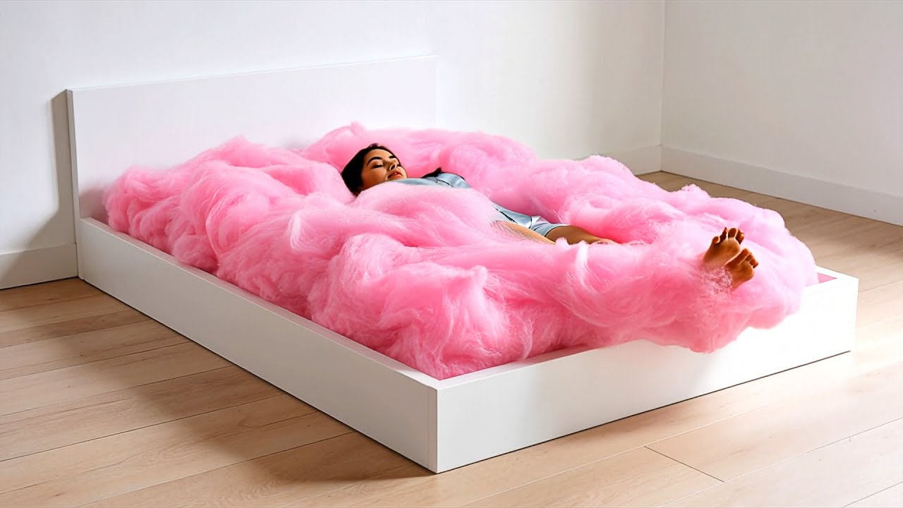 10 Minutes of Lying in the Most Relaxing Beds 🛏️✨ Which Bed Would You Want in Real Life?!