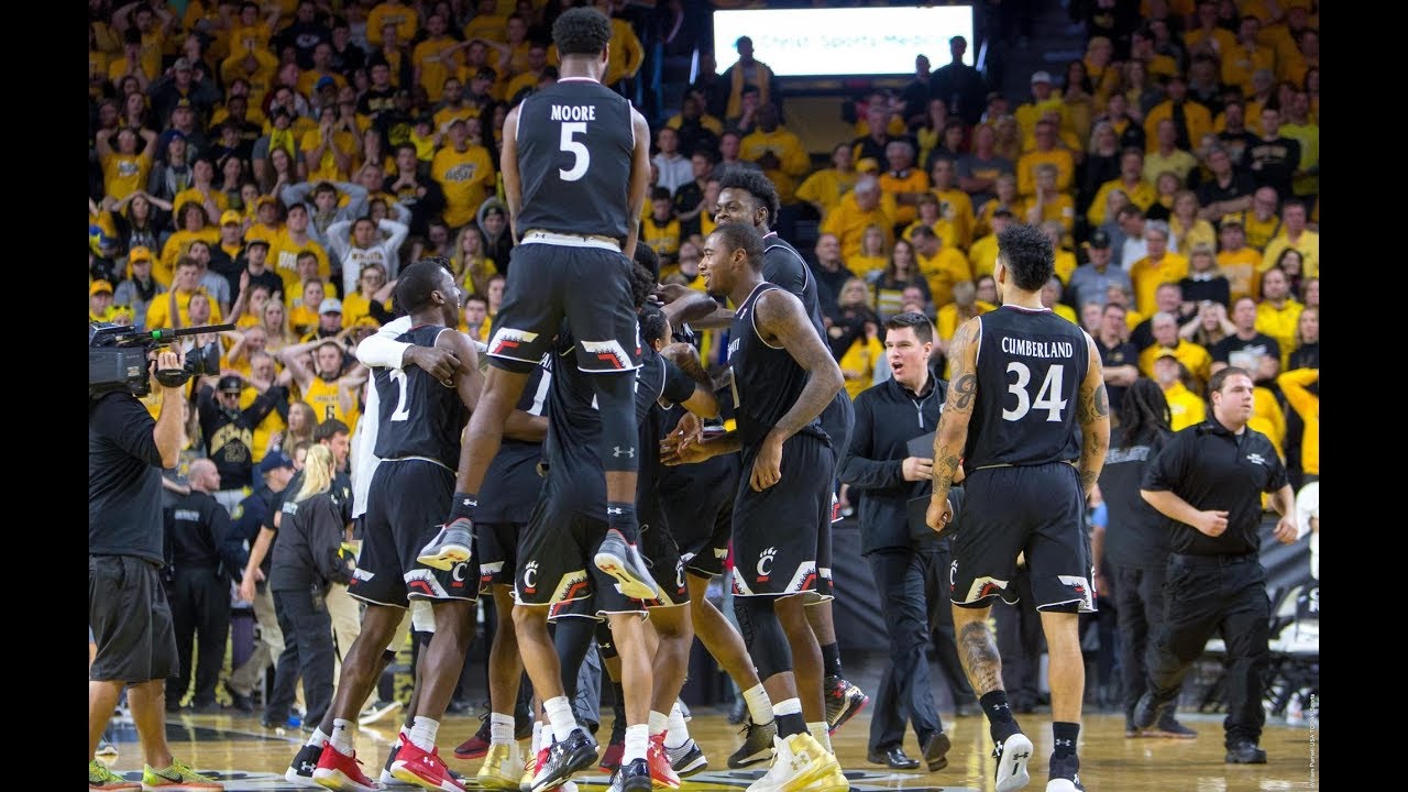 Men's Basketball Highlight's - #10 Cincinnati 62,  #11 Wichita State 61