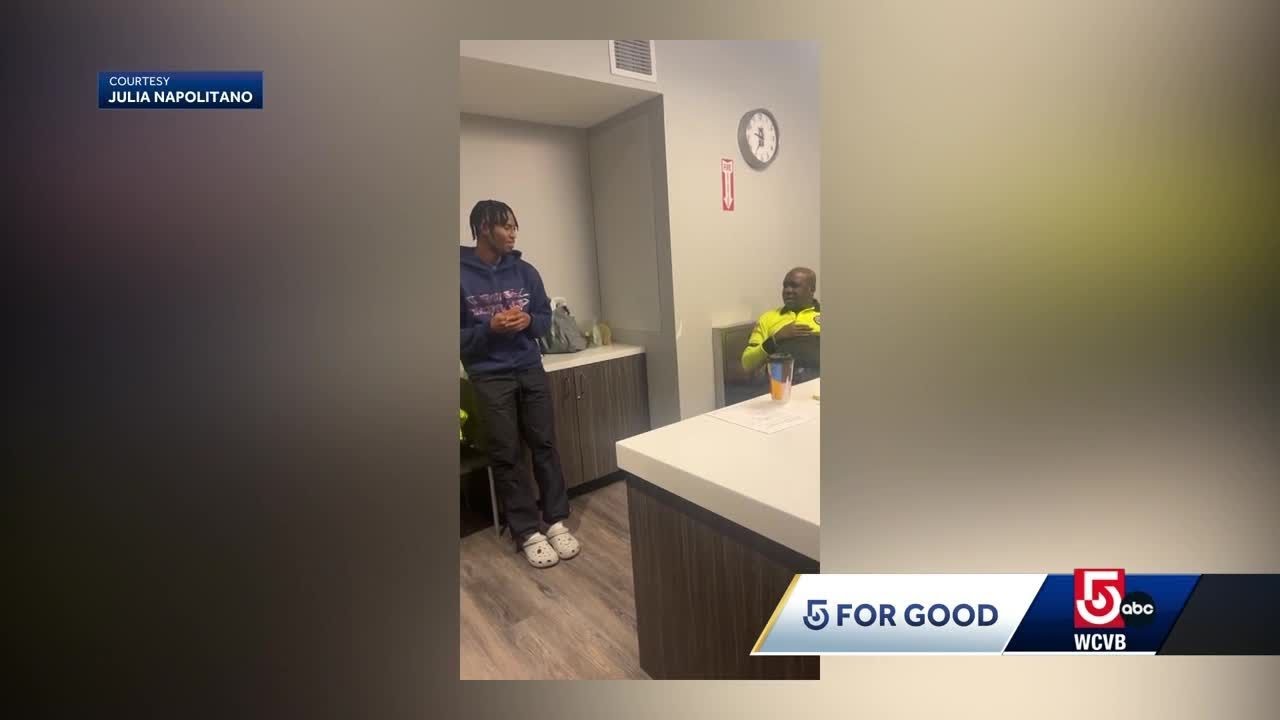 Providence College students raise thousands to help security guard