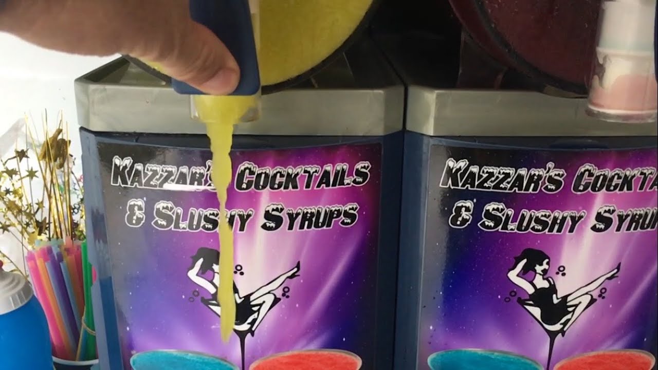 How to unblock Tap on a slushy machine