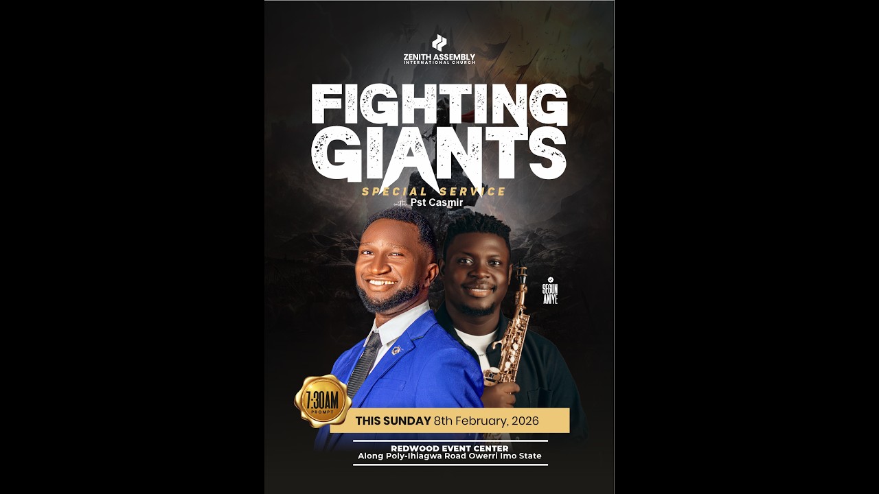 FIGHTING GIANTS SPECIAL SERVICE