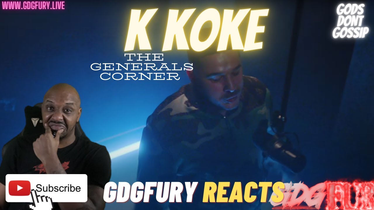AMERICAN Reacts to K Koke - The Generals Corner W/ Kenny Allstar