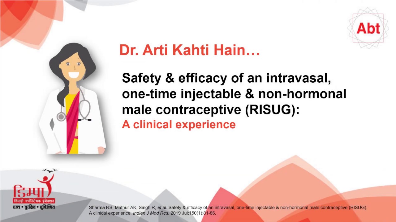 Safety & Efficacy of an Intravasal, One-time Injectable Non-hormonal Male Contraceptive (RISUG)