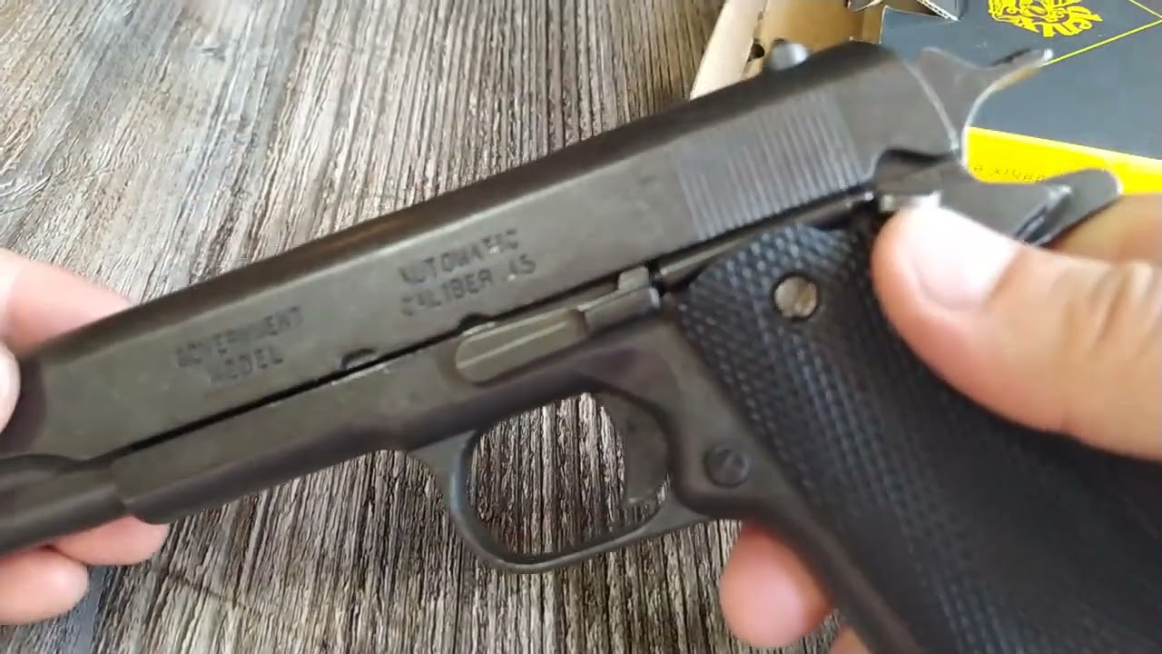 Реплика пистолета Colt 1911 .Denix.