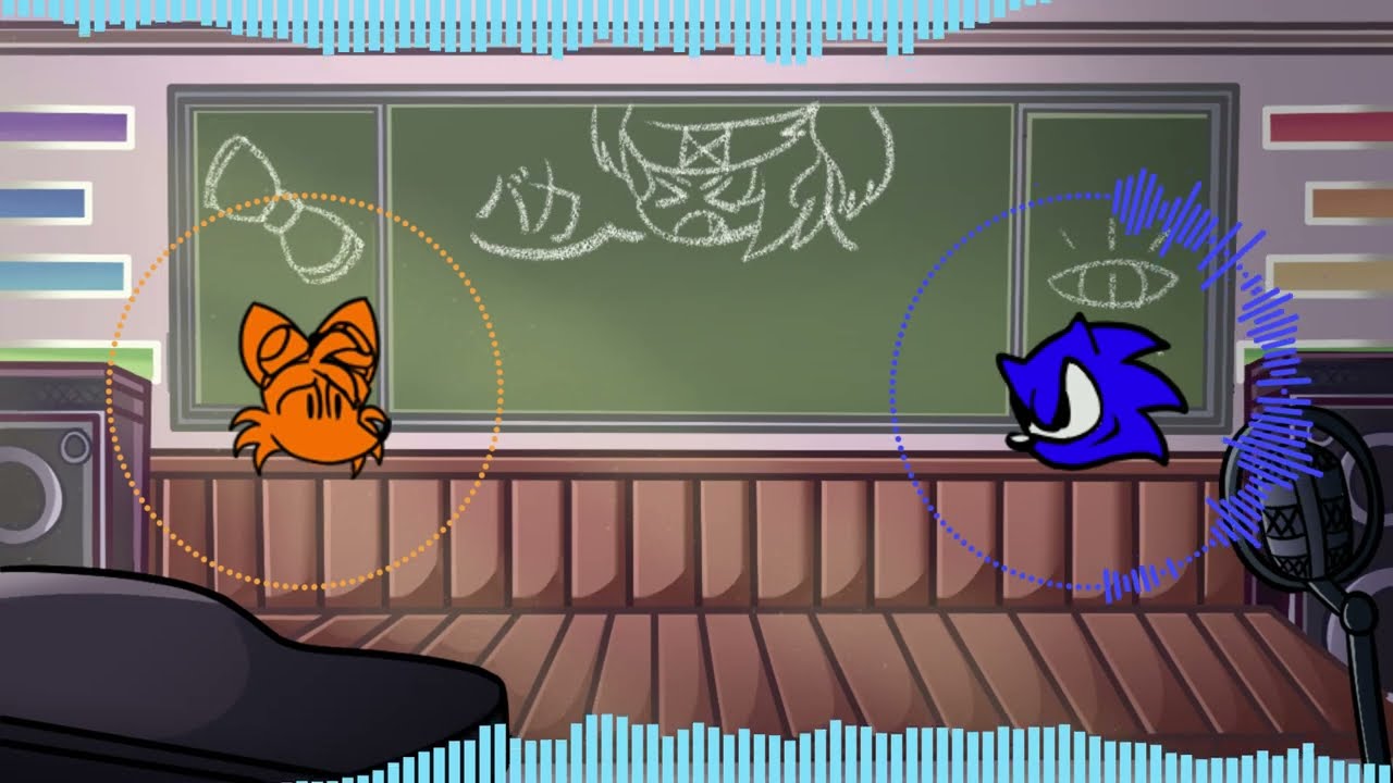 FNF Joyride but Sonic and Tails sings it (FNF Cover)