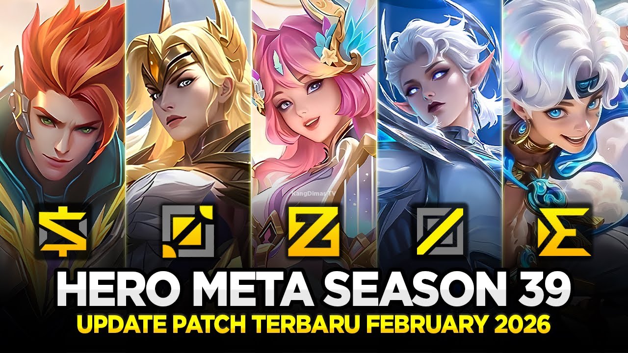 HERO META TERBAIK SETIAP ROLE | PATCH TERBARU FEBRUARY SEASON 39