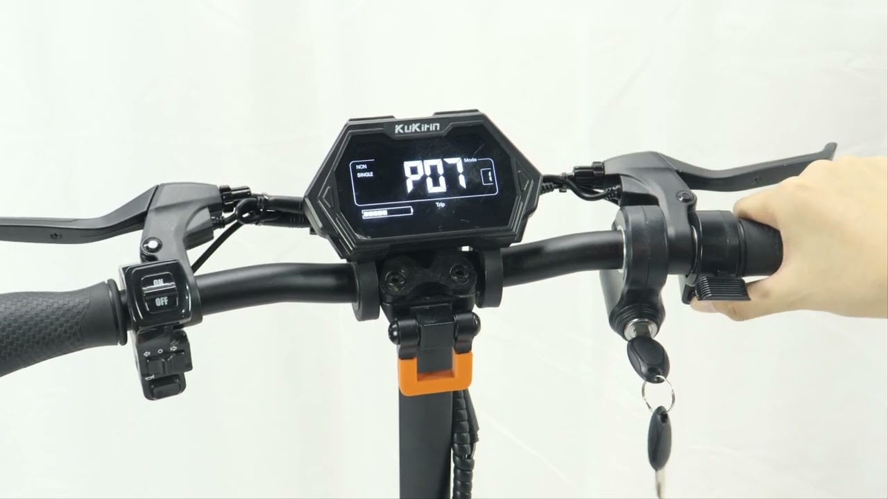 Kukirin G2 Max E-Scooter - How to Adjust Speed Settings