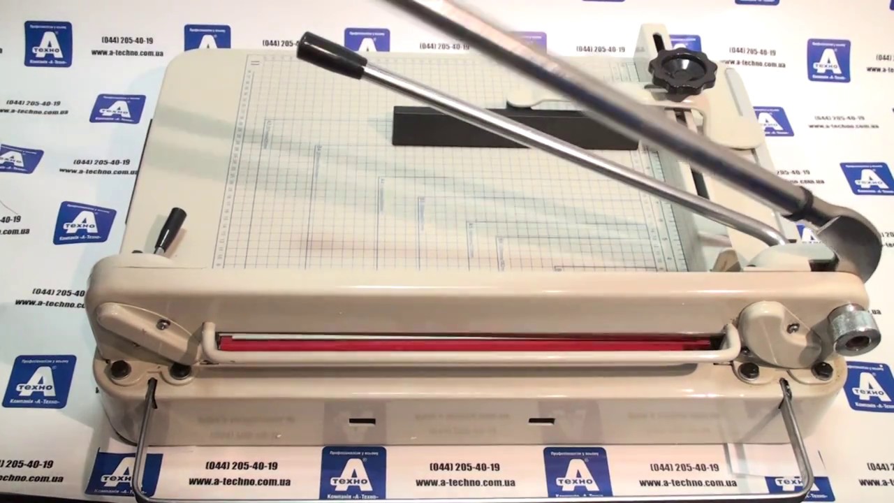 Гильотина, резак для бумаги BW-868 (A3) YG-05