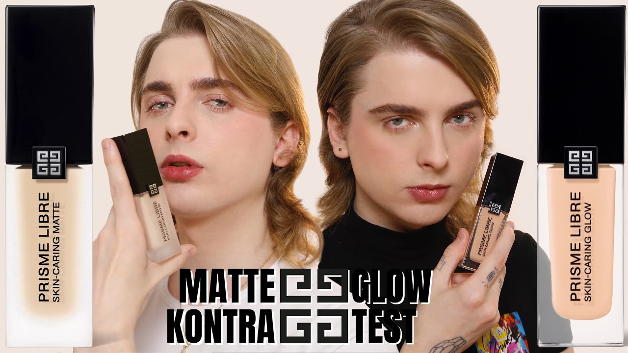 Bitwa dw&oacute;ch podkład&oacute;w GIVENCHY Prisme Libre Matte i Glow