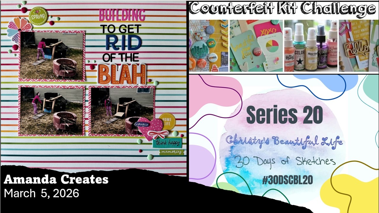 Rid of Blah #30dscbl20 Day 5 Melinda Barkman #CounterfeitKitChallenge
