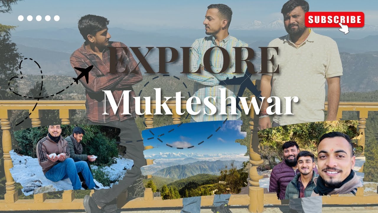 Mukteshwar Trip Vlog | Heaven in Uttarakhand 🏔️ | Snow View & Peace