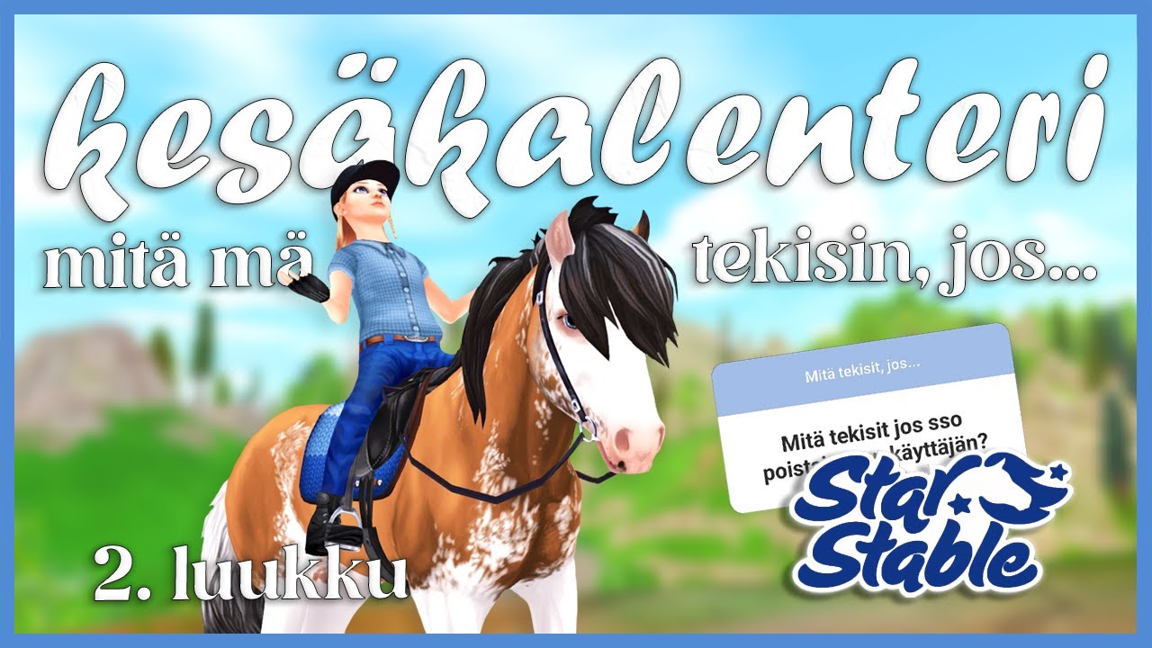 Mitä tekisit jos...? | Kesäkalenteri 2024 luukku 2 | SSO Suomi