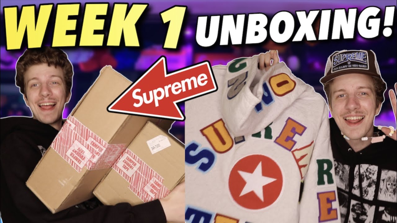 Unboxing $1,000 of Supreme Packages...Did I Make Profit?