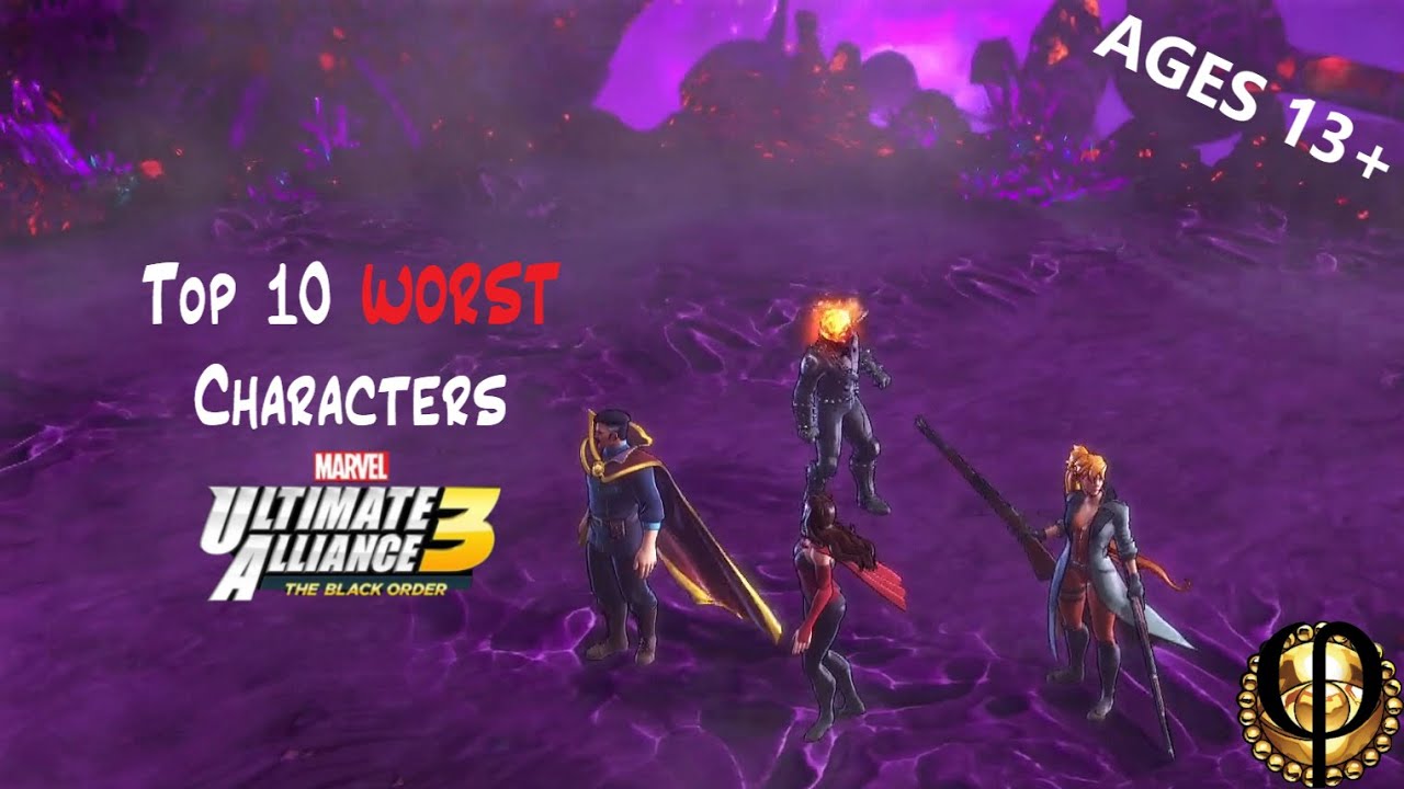 10 *ХУДШИХ* персонажей в Ultimate Alliance 3