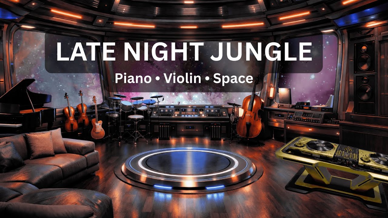 Melodic Jungle for Late Nights | Piano & Violin DnB 90 Minute Mix