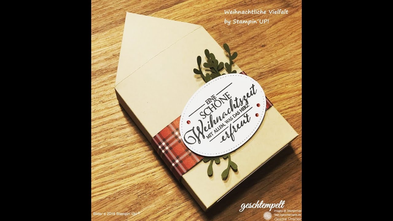 Haus-Box - Eine Anleitung für ein Häuschen mit den Produkten von Stampin UP