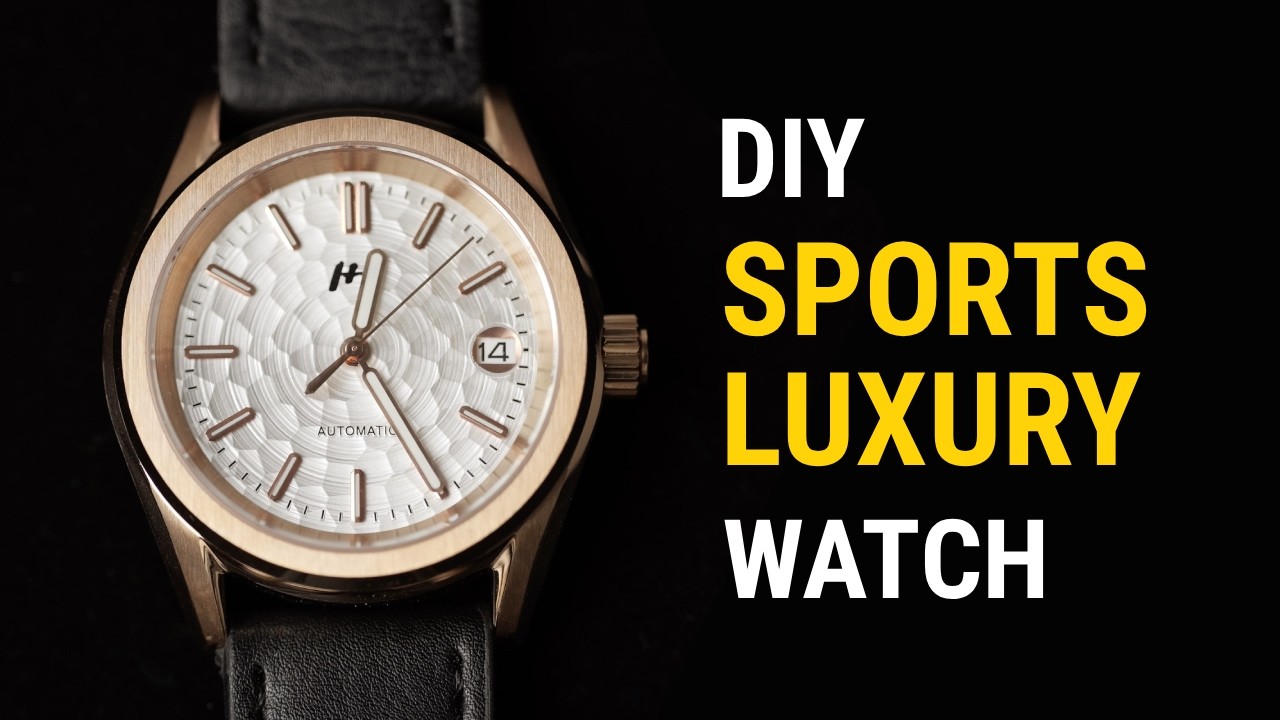 Build Your Own Sports-Luxury Watch | DIY Rose-Gold Seiko Mod