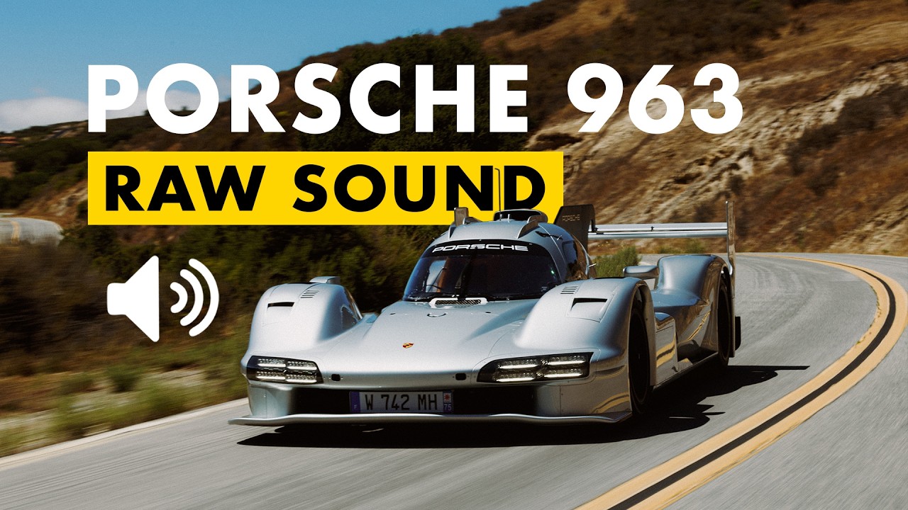 Porsche 963 RSP POV at Laguna Seca | Raw Sound (Parade Lap)
