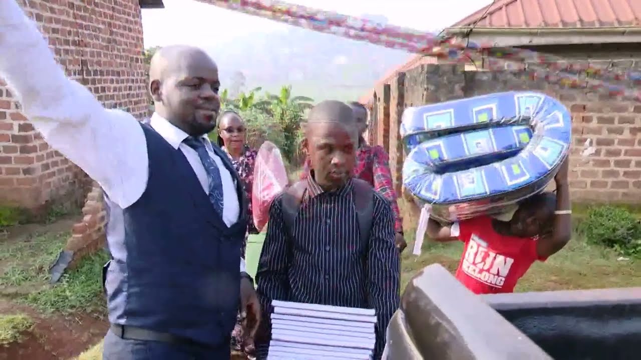 Tendo who scored aggregate 4 in PLE gets a scholarship