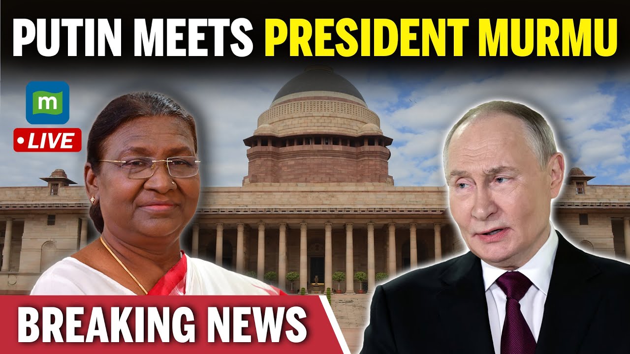 LIVE: President Murmu Meets Vladimir Putin | Future India&ndash;Russia Partnership Roadmap