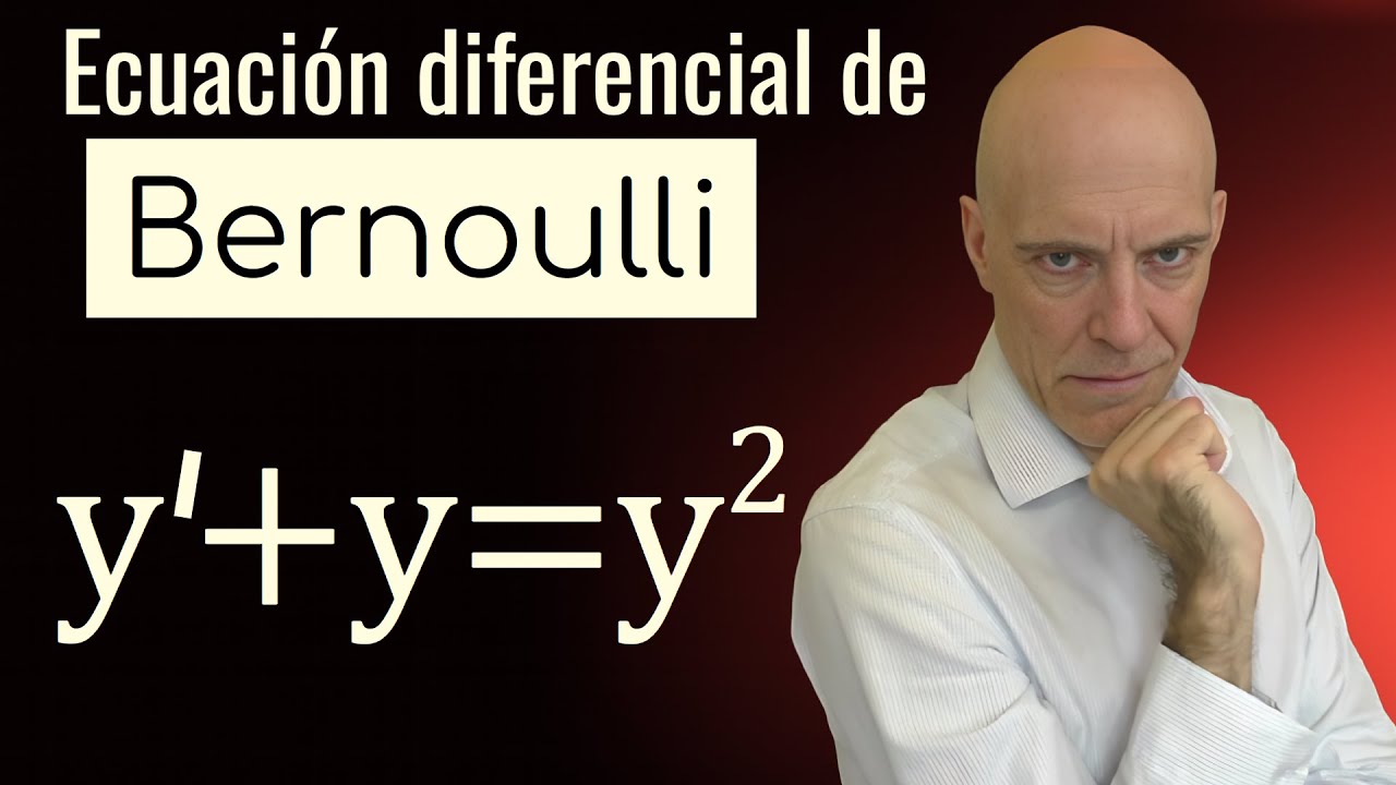 ¿Te atreves a resolver conmigo esta ecuación diferencial de Bernoulli sencilla?