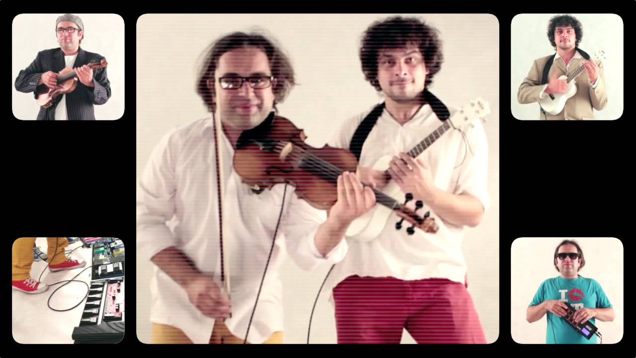 Bee Gees stayin' a-live-looping quick cover (muzikanten/muzikanty)