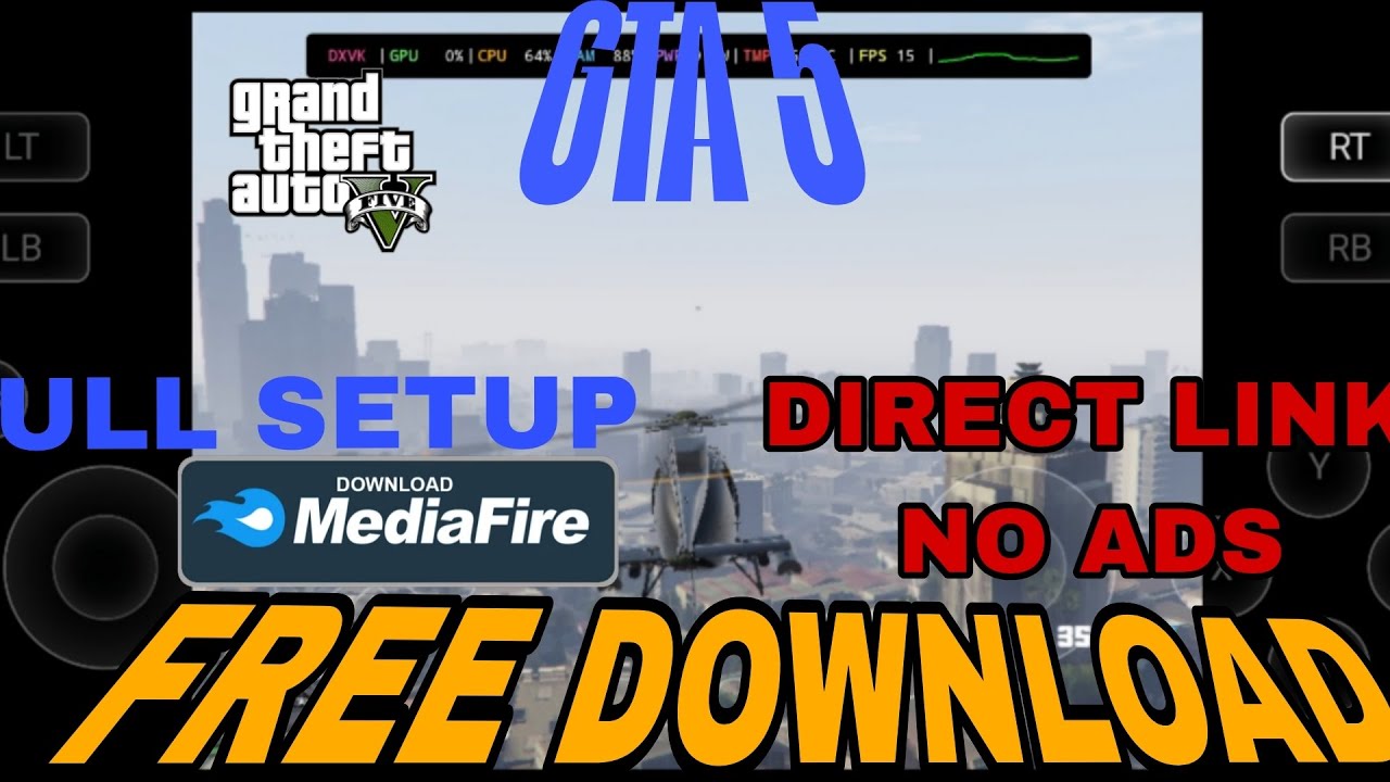 GTA V | 60 FPS 4K | MOD | FREE FOR ANDROID | NO ANY ISSUE | FREE DIRECT LINK COMMENT FOR LINK 