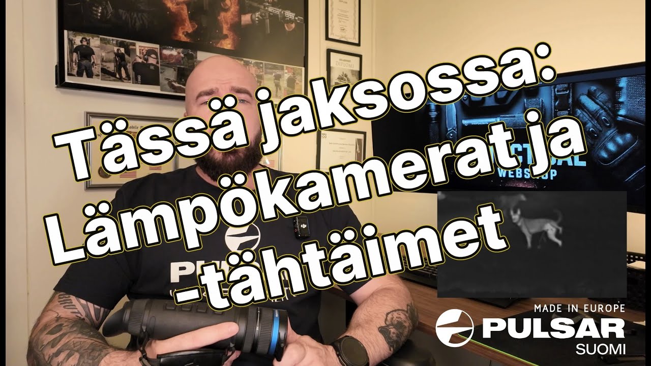 SKtactical. Lämpökamerat ja -tähtäimet. Uhka vai mahdollisuus?