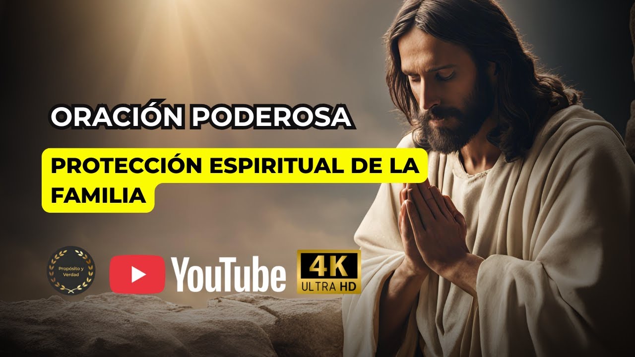 🛡️ Oración de Protección Espiritual sobre tu Familia | Cobertura Divina Total 🙏 #proteccióndivina