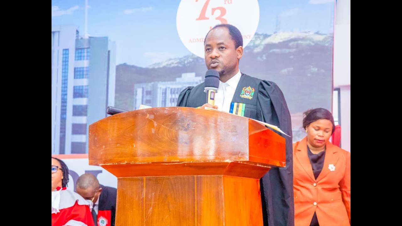 HOTUBA YA NAIBU MWANASHERIA MKUU WA SERIKALI MHE. MANENO WAKATI WA SHEREHE YA KUWAPOKEA MAWAKILI